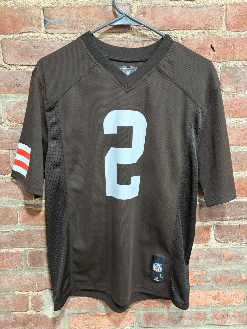 NFL cleveland Brown Jersey youth size large